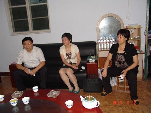 2013年8月12日,市委常委、组织部长陈平到徂徕山革命纪念园调研