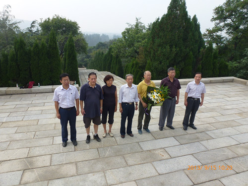 2013年9月14至15日，黎小弟等四名徂徕山起义老战士子女来纪念园考察纪念馆建设并举行吊唁活动