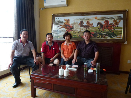 2013年9月14至15日，黎小弟等四名徂徕山起义老战士子女来纪念园考察纪念馆建设并举行吊唁活动