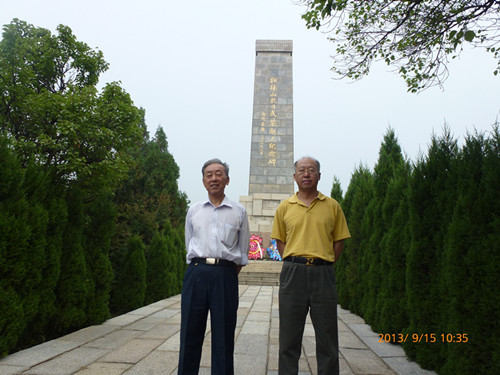 2013年9月14至15日，黎小弟等四名徂徕山起义老战士子女来纪念园考察纪念馆建设并举行吊唁活动