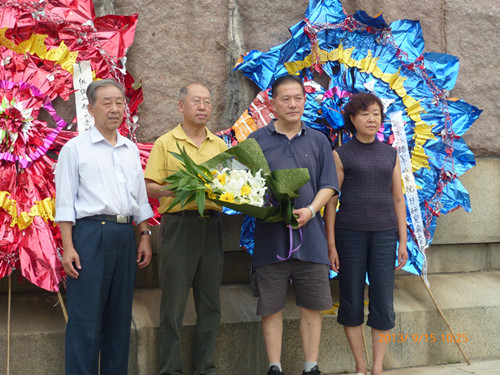 2013年9月14至15日，黎小弟等四名徂徕山起义老战士子女来纪念园考察纪念馆建设并举行吊唁活动