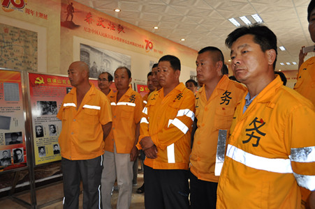 济南铁路局工务机械段庆祝建党95周年暨“两学一做”活动