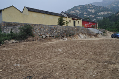 徂徕山抗日武装起义博物馆修路进展顺利