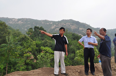 徂徕山抗日武装起义博物馆修路进展顺利