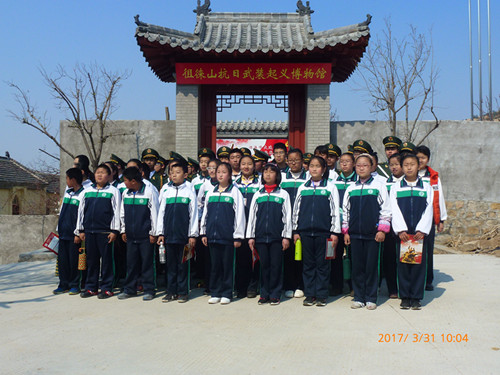 泰安一中实验中学参观活动