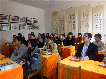 博物馆开展“清明祭英烈 重上徂徕山”活动