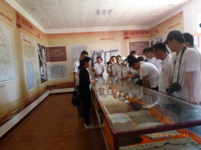 济南联通软件研究院到博物馆开展党日活动