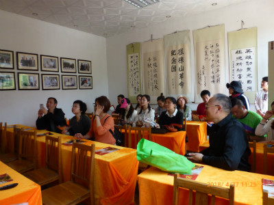 济南职业学院到博物馆参观