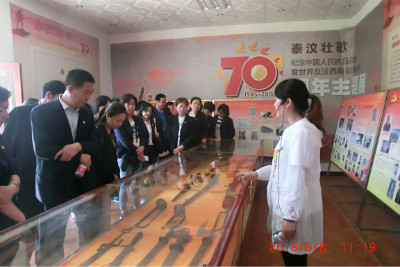 济南银座旅游集团多次来我馆开展党日活动